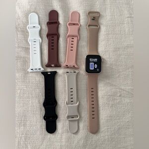 Apple Watch with Interchangeable Bands